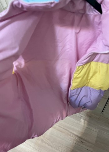 Renkli Pastel Düğmeli Kadın Şişme Yelek - Görsel 2