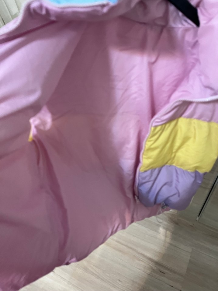 Renkli Pastel Düğmeli Kadın Şişme Yelek - Görsel 2