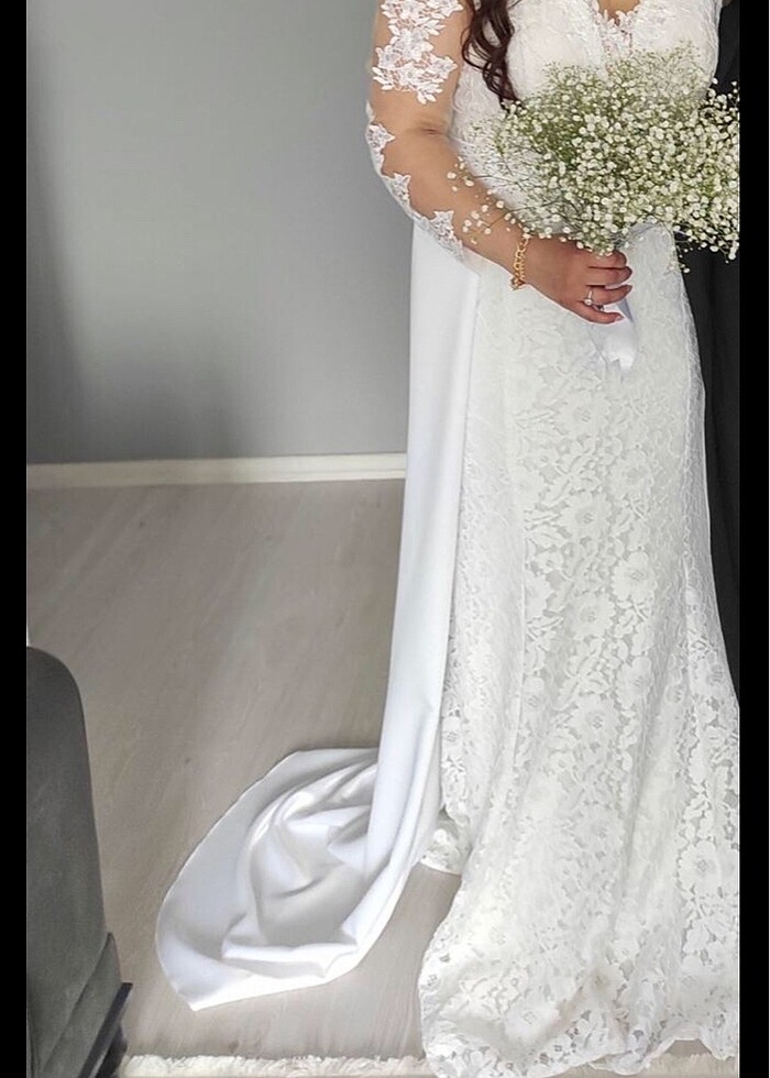 Nikah elbisesi gelinlik - Görsel 2