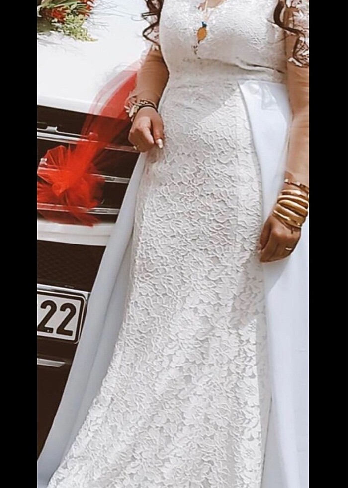 Nikah elbisesi gelinlik - Görsel 3