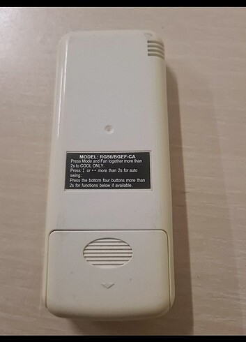 Klima Carrier kumanda orjina - Görsel 2