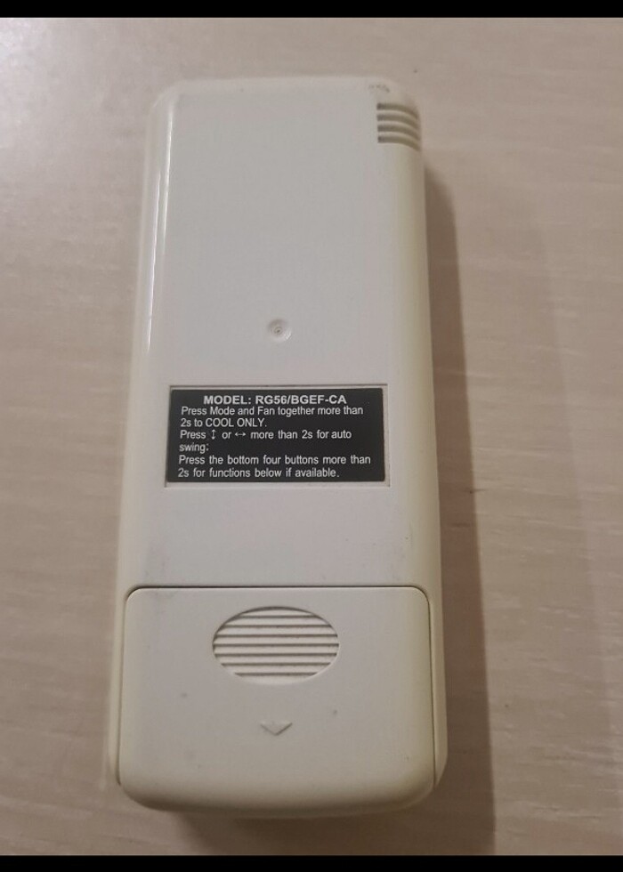  Klima Carrier kumanda  orjina - Görsel 2