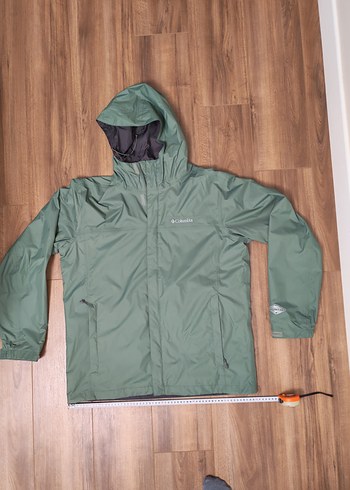 Columbia Erkek Yeşil Kapüşonlu Yağmurluk - Görsel 2