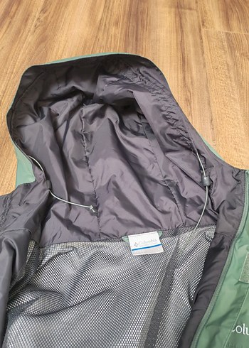 Columbia Erkek Yeşil Kapüşonlu Yağmurluk - Görsel 9