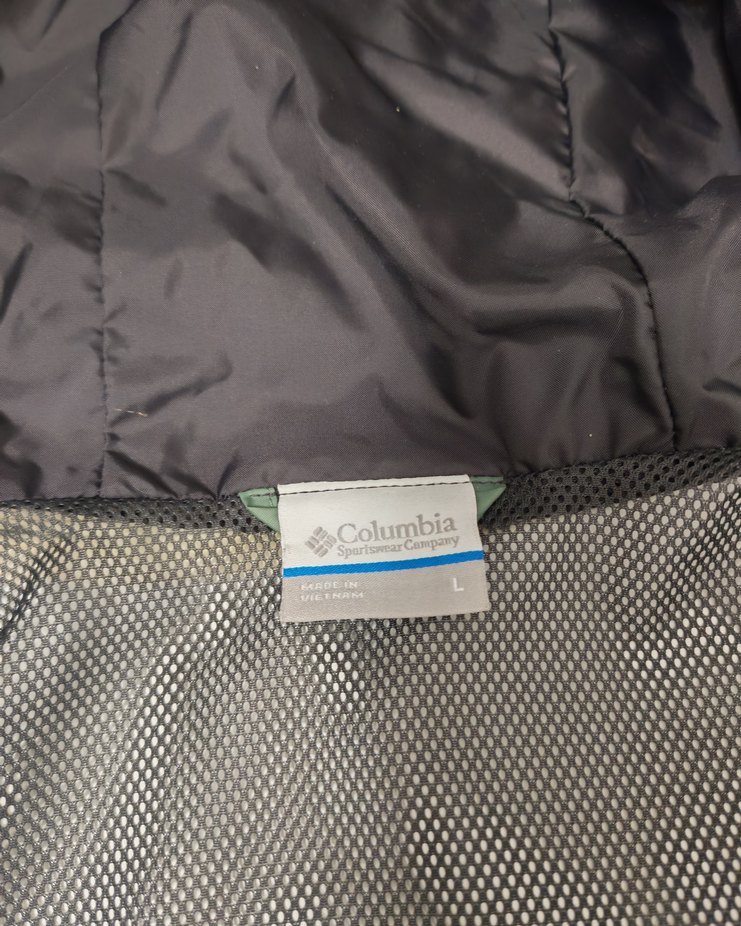 Columbia Erkek Yeşil Kapüşonlu Yağmurluk - Görsel 5