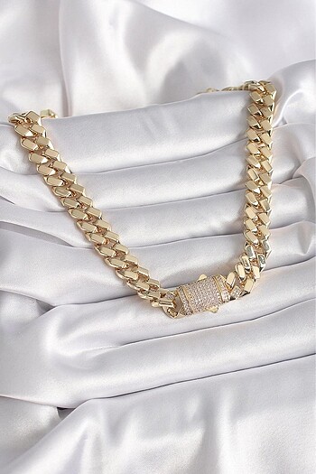 swarovski Vip Seri Gold Zirkon Taşlı Gurmet Bileklik Kolye Set