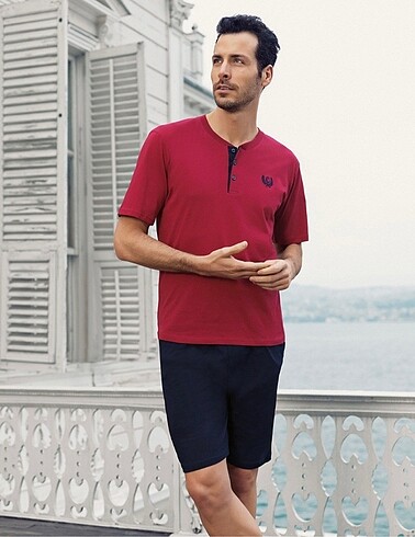 Erkek 5?li Robdöşambırlı Çeyizlik Pijama Takımı - Görsel 4