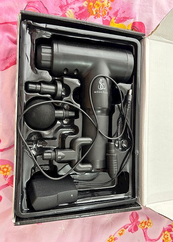 Mega Plus Masaj Tabancası Seti Siyah - Görsel 2