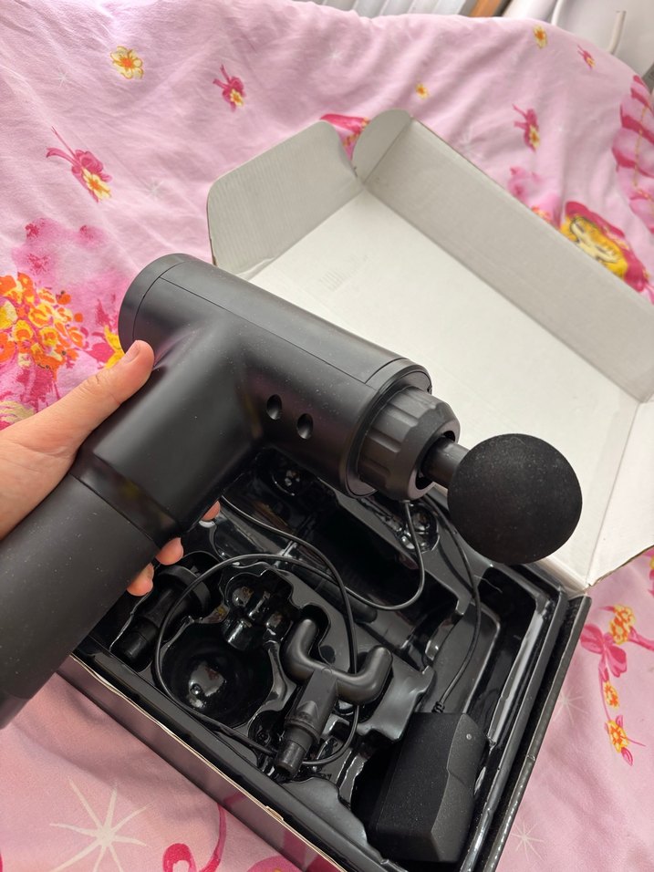 Mega Plus Masaj Tabancası Seti Siyah - Görsel 3