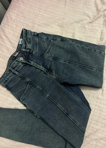 Kadın Dar Kesim Kot Pantolon - Görsel 6