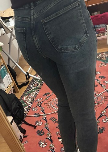 Kadın Dar Kesim Kot Pantolon - Görsel 4