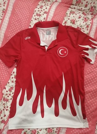 s Beden kırmızı Renk Türkiye Forması Forma 