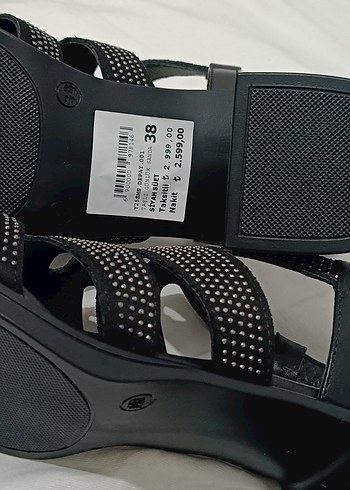 Siyah Blok Topuklu Kadın Ayakkabı - Görsel 6