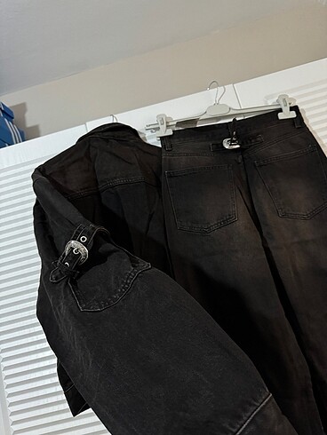 xl Beden Zara kot ceket pantolon
