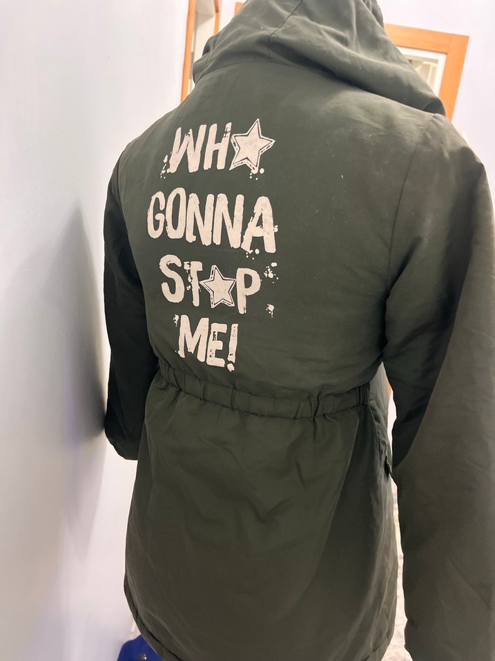 Kürk Detaylı Kapüşonlu Kadın Kışlık Mont - Görsel 2