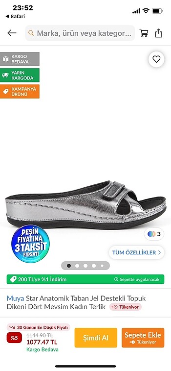 37 Beden gri Renk Bayan terlik