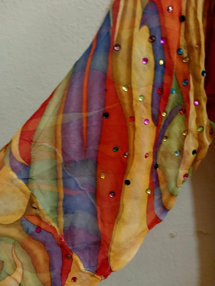 İpek plaj elbisesi pareo - Görsel 4