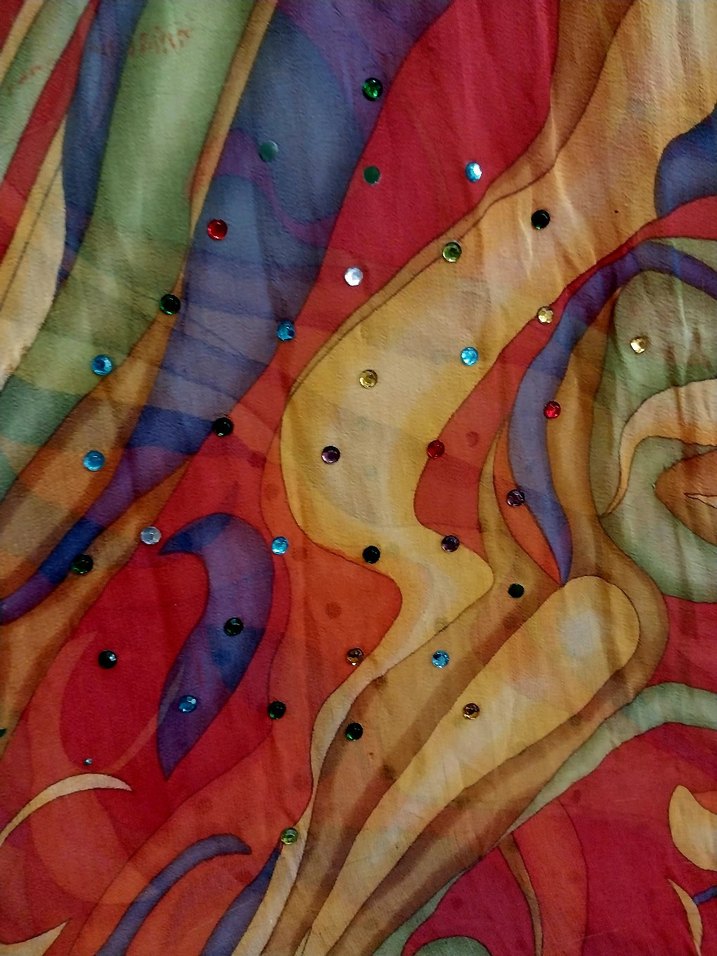 İpek plaj elbisesi pareo - Görsel 3