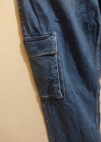 Bershka kargo kot pantolon - Görsel 4