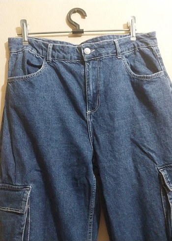 Bershka kargo kot pantolon - Görsel 3