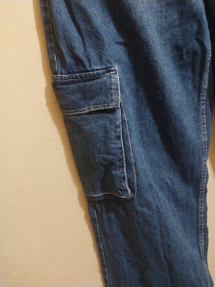 Bershka kargo kot pantolon - Görsel 4