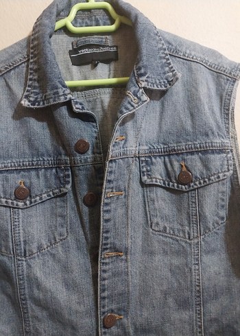 Vintage  kot yelek - Görsel 3