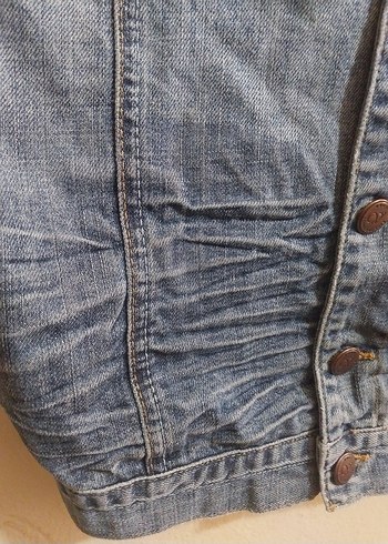 Vintage  kot yelek - Görsel 5