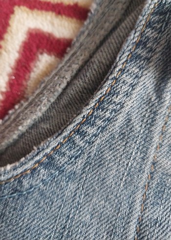 Vintage  kot yelek - Görsel 8