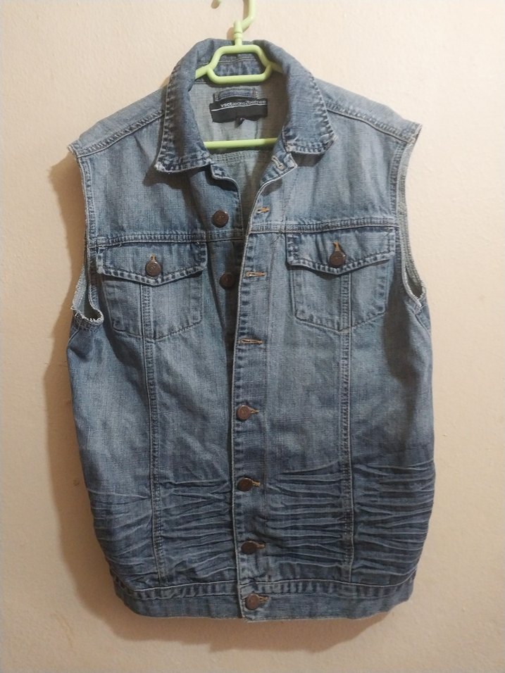 Vintage  kot yelek - Görsel 2