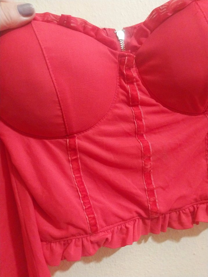 Miss Cix crop büstiyer - Görsel 4