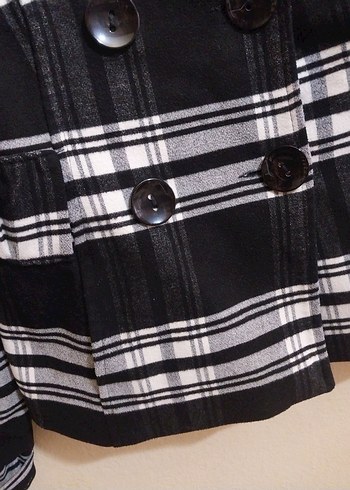 Setre ekoseli kaban - Görsel 5