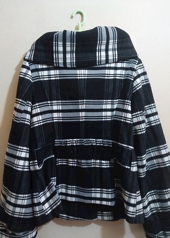 Setre ekoseli kaban - Görsel 8