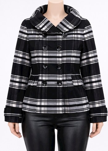 Setre ekoseli kaban - Görsel 2