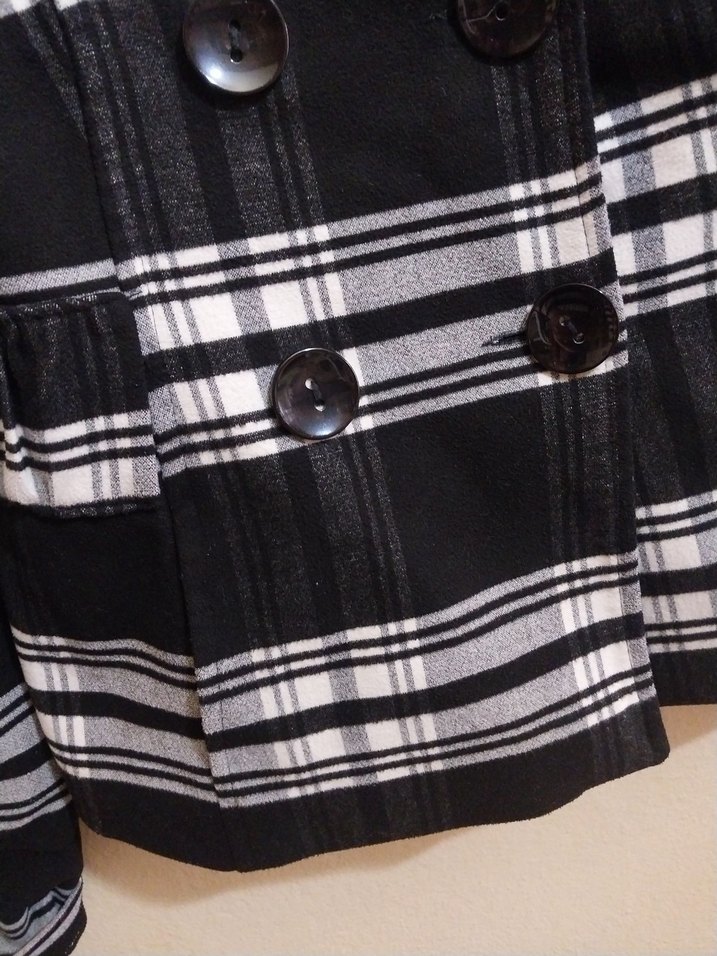 Setre ekoseli kaban - Görsel 5