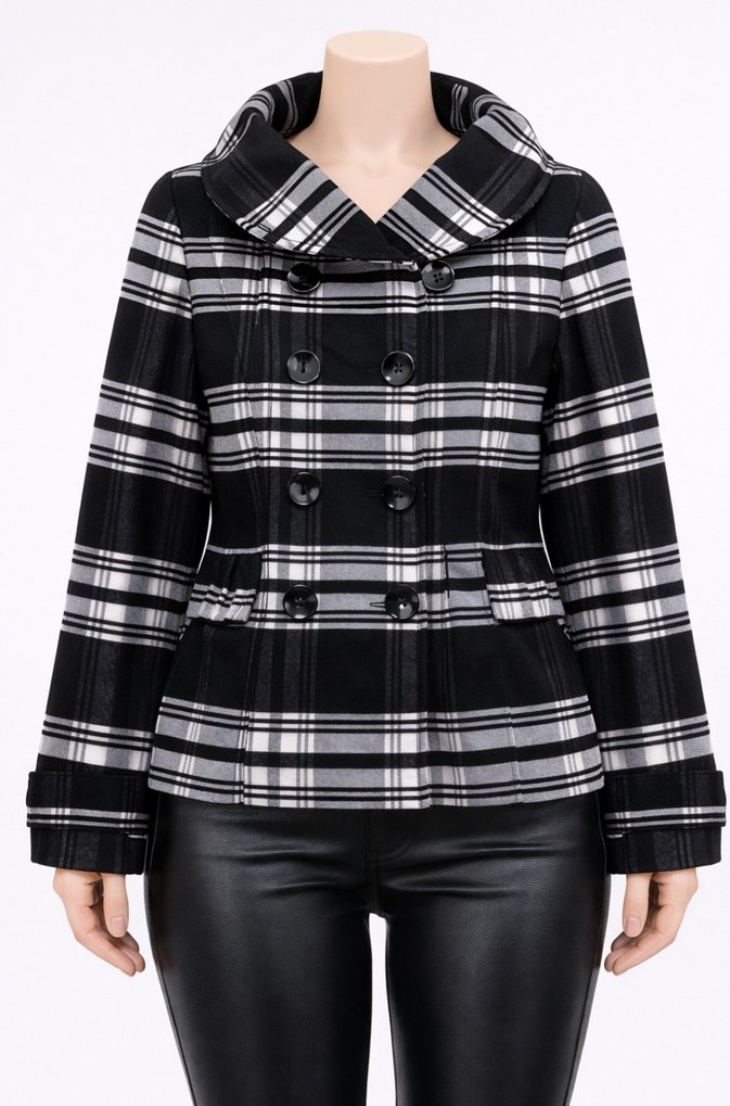 Setre ekoseli kaban - Görsel 2