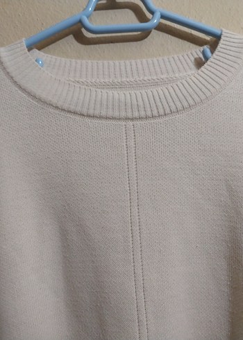 Oversize düğme detaylı kazak - Görsel 3