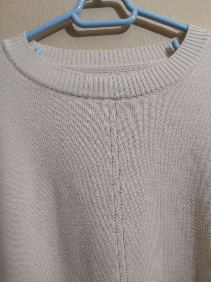 Oversize düğme detaylı kazak - Görsel 3