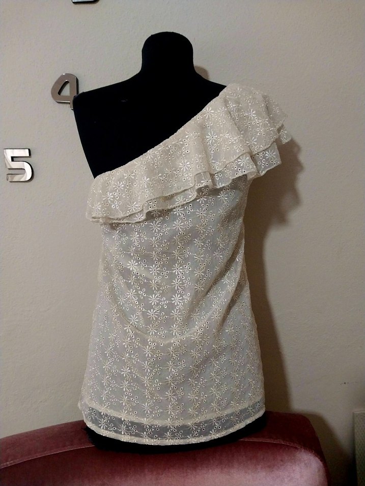 TWİST  güpür bluz - Görsel 3