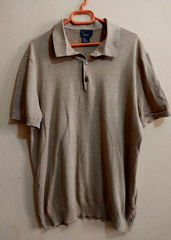 H&M ipek-yün karışımı polo yaka