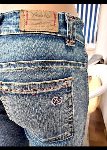 m Beden Y2k düşük bel jean