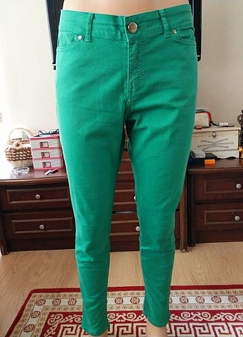 Zara ZARA yeşil.pantolon