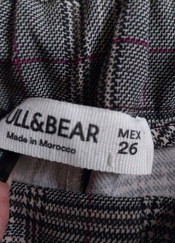 Pull&Bear ekoseli pantolon - Görsel 7