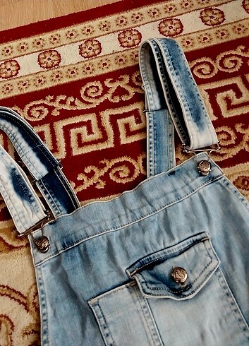 Vintage  kot salopet - Görsel 2