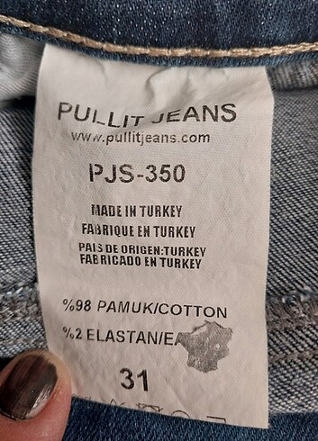 Vintage  kot salopet - Görsel 8