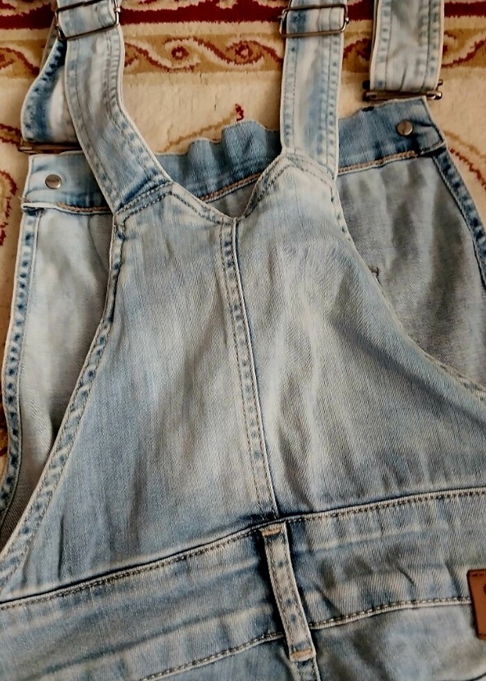 Vintage  kot salopet - Görsel 5