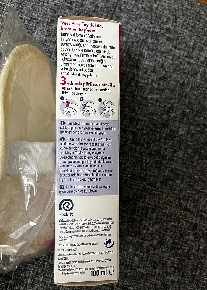 Veet Tüy Dökücü Krem+Kese Hediyeli - Görsel 3