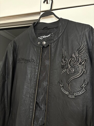 Ed Hardy Deri Ceket