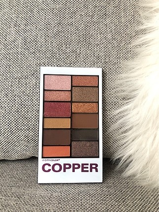 City color copper far paleti son fiyat