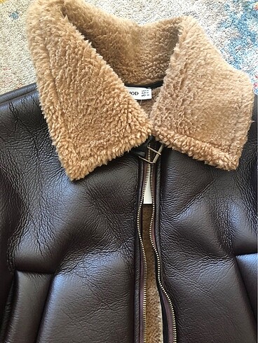 m Beden #zara #biker #mont