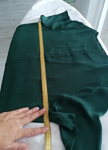 xxl Beden yeşil Renk Bluz.